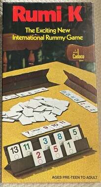 Vintage 1977 Rumi K International Rummy Game by‎ Cadaco